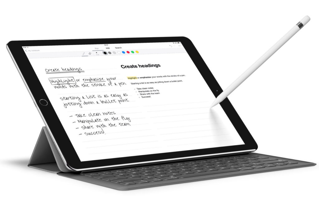 best tablet for handwriting notes windows 10